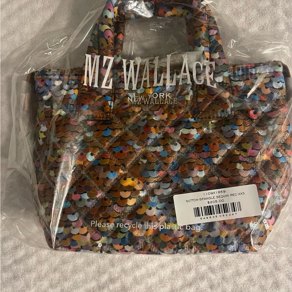 Multicolor Sequin Women's Bag - Picture 4 of 7